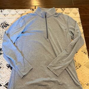 Lululemon soft jersey half zip like new XL